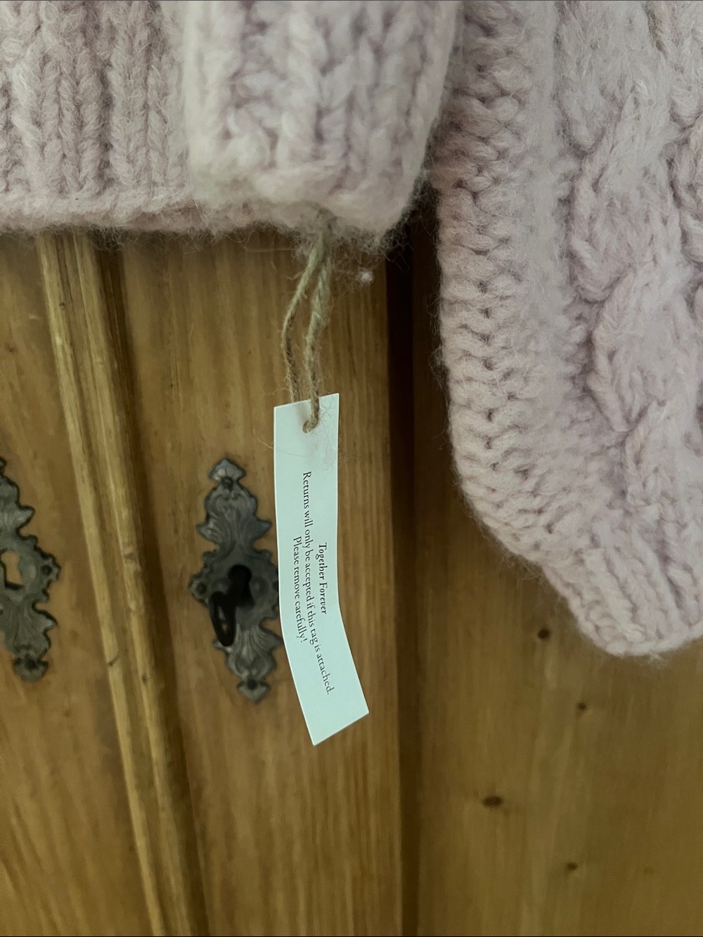 NWT Christy Dawn Ricky Sweater in Dusty Rose - Picture 5 of 7